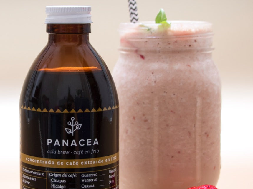 smoothie panacea cold brew y fresa