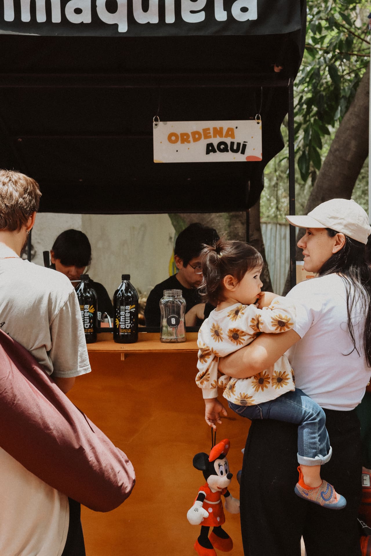 Almaquieta mercado agroecológico en la Colonia Roma Ciudad de México