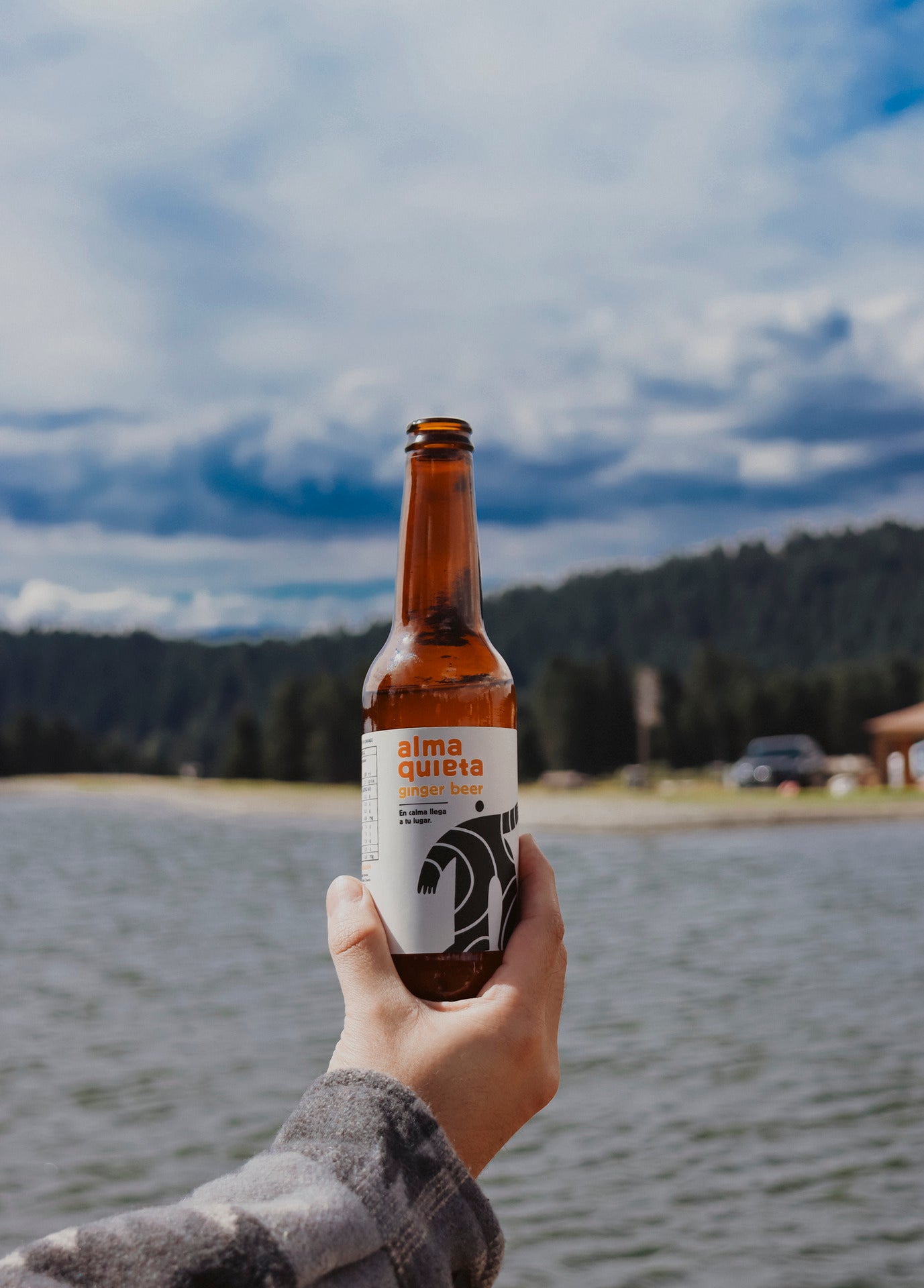 Ginger Beer no alcohólica Almaquieta, elaborada en CDMX